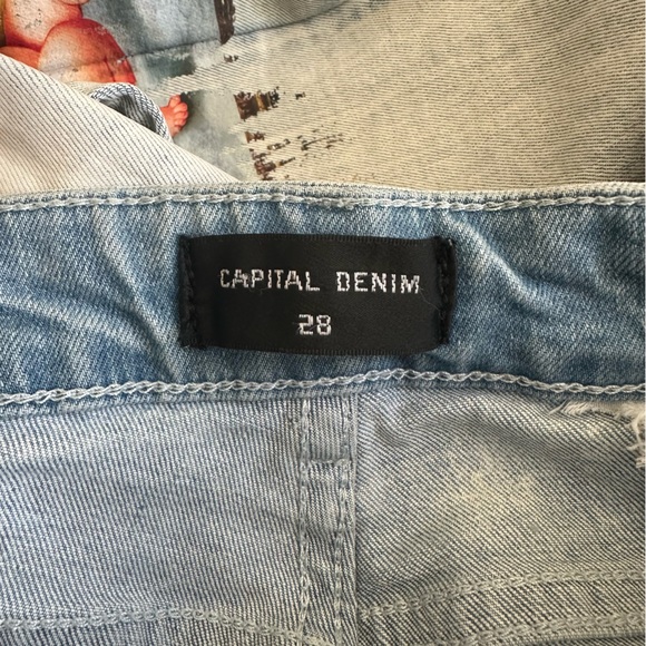 Capital Denim Heavens Heist Light Blue Denim Jeans Men’s 28 - Picture 8 of 12